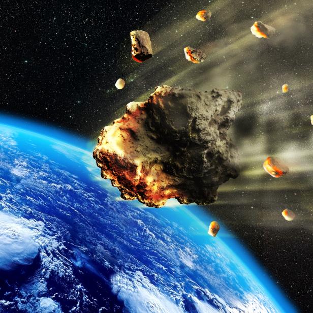 Meteorite Swarm Earth