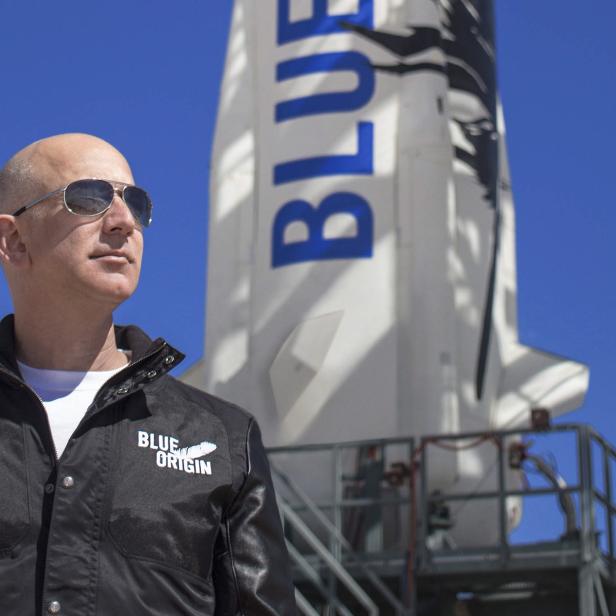 Jeff Bezos to be on first crewed space flight of his company