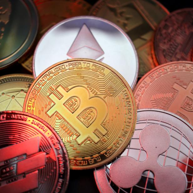 FILE PHOTO: Illustration picture of cryptocurrencies