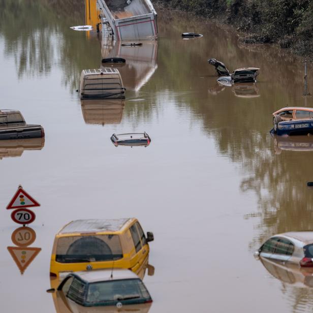 Nach dem Unwetter in Nordrhein-Westfalen