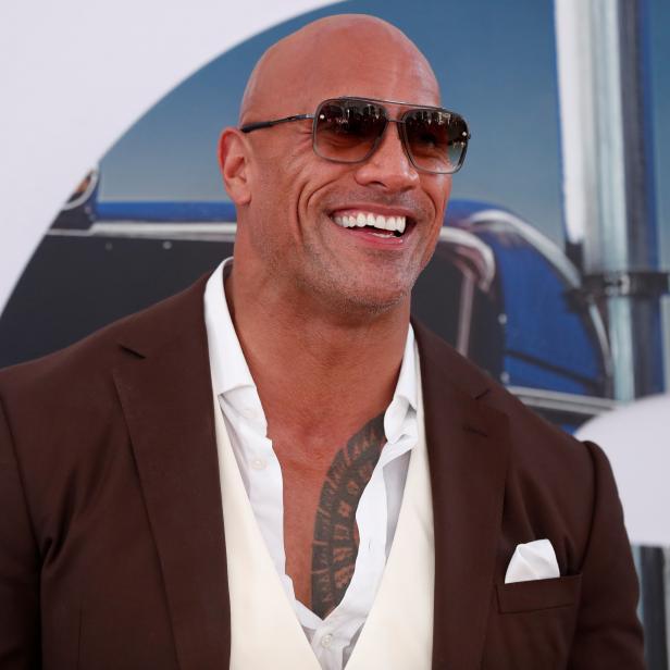 Dwayne "The Rock" Johnson bei einer Filmpremiere