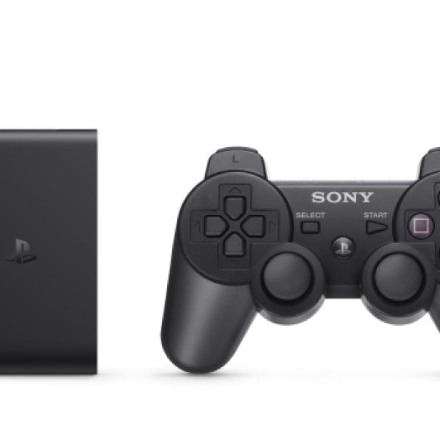 Größenvergleich: PlayStation TV vs.Controller