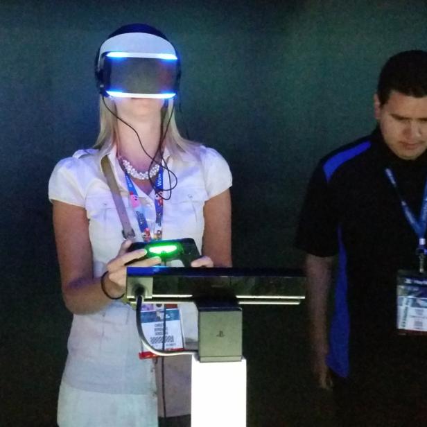 Sony Project Morpheus auf der Spielemesse E3 in Los Angeles