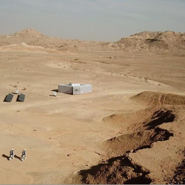 D-MARS Habitat in der Negev-Wüste