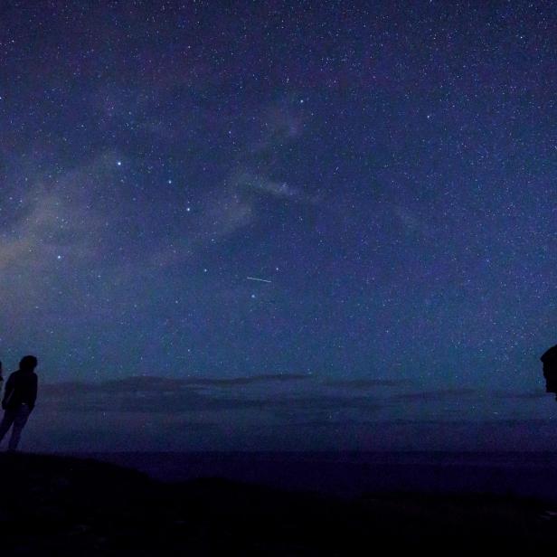 TOPSHOT-SPAIN-ASTRONOMY-METEOR-PERSEID