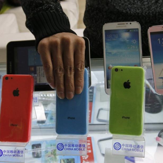 Die Nachfrage nach Apples bunten iPhone 5c Modellen könnte besser sein