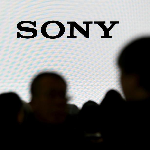 FILE PHOTO: The logo of Sony Corp is seen at the CP+ camera and photo trade fair in Yokohama