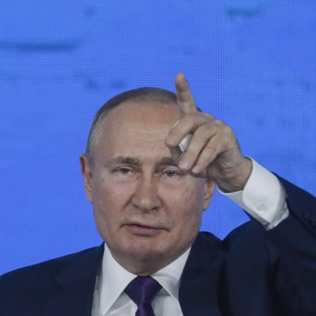 Russian President Vladimir Putin's annual big news conference