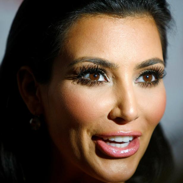 FILE PHOTO: Kardashian arrives for the Hearts Truth Red Dress 2010 collection during New York Fashion Week