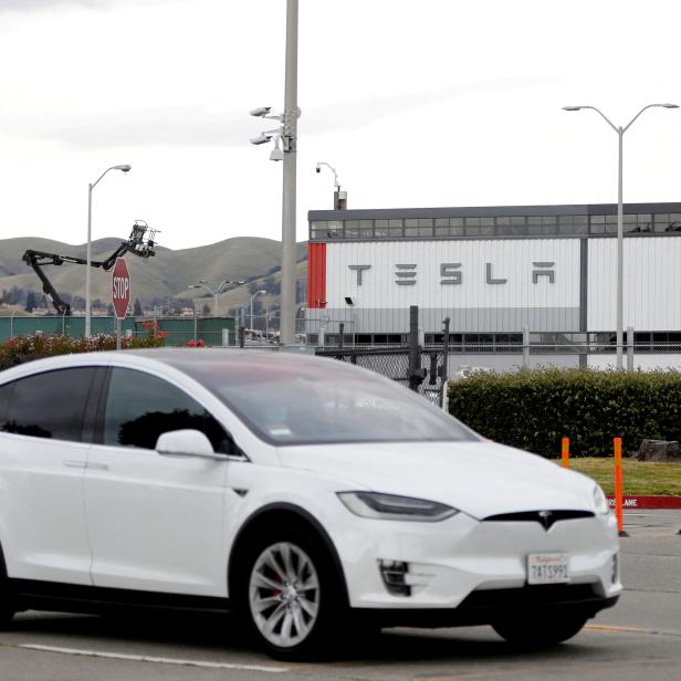 FILE PHOTO: Tesla's primary vehicle factory reopens in Fremont