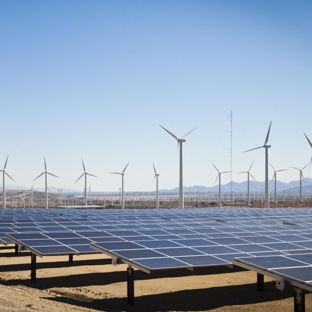 Renewable Energy - Solar and Windmills