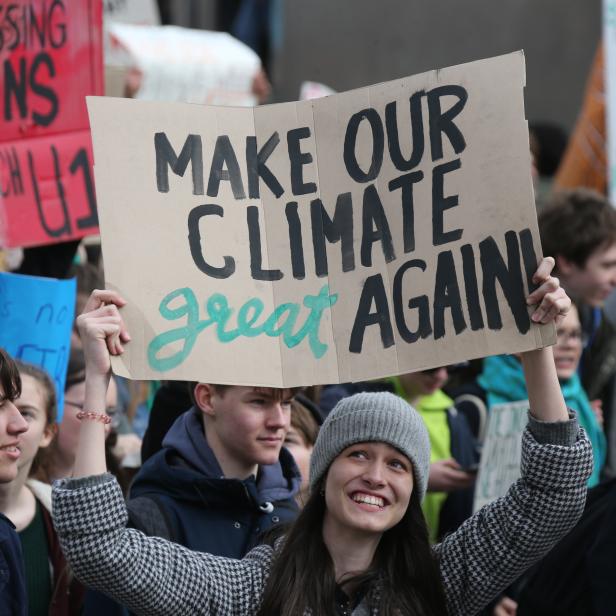 Schülerdemo für den Klimaschutz