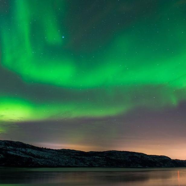 Polar- bzw. Nordlichter sind ein Phänomen, das in der Ionosphäre entsteht