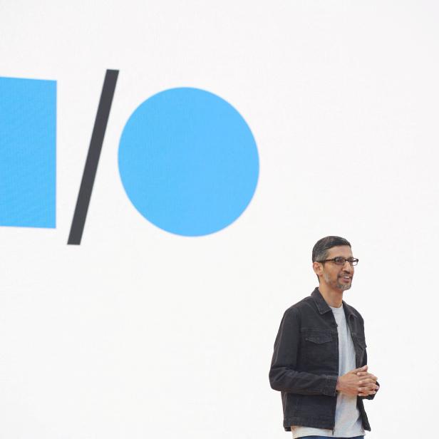 Google I/O developer conference in Mountain View, California