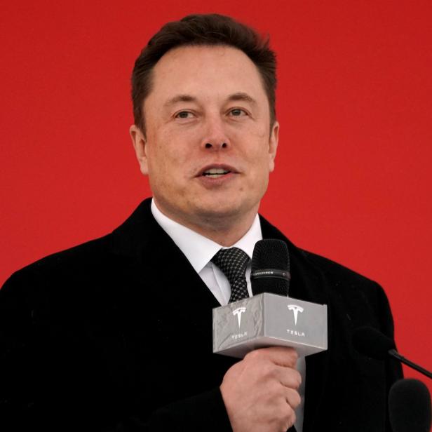 FILE PHOTO: Tesla CEO Elon Musk attends the Tesla Shanghai Gigafactory groundbreaking ceremony in Shanghai