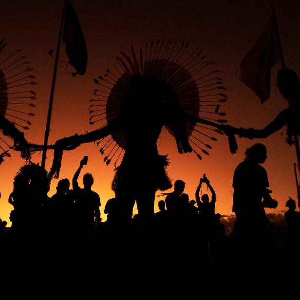 BRAZIL-INDIGENOUS-CAMP-PROTEST