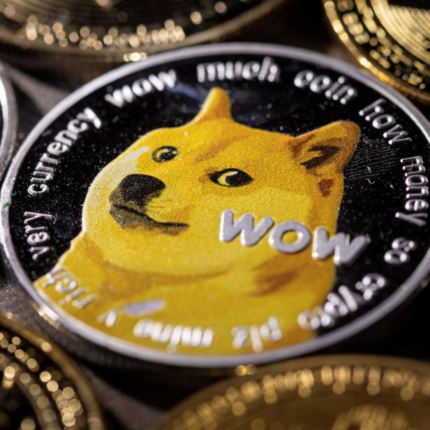 FILE PHOTO: Illustration shows representation of cryptocurrency Dogecoin