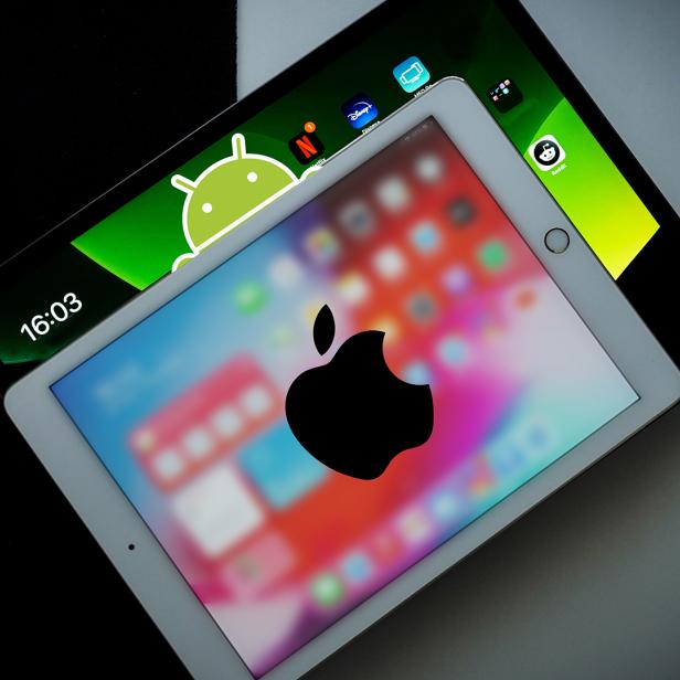 Apps im Vergleich: iPad vs. Android-Tablet