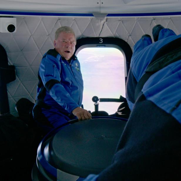 Star Trek actor William Shatner experiences weightlessness on Blue Origin's NS-18 suborbital flight mission