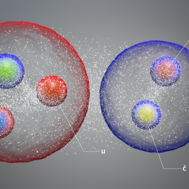 Der LHC hat 3 neue exotische Teilchen entdeckt. Sie geben Aufschlüsse über den Aufbau von Hadronen.