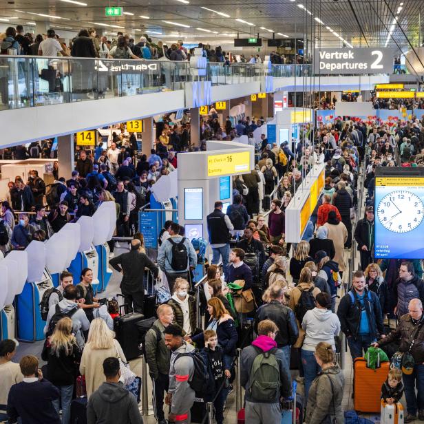 Chaos am Flughafen