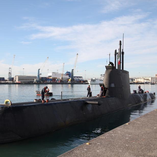 Italienisches U-Boot bei einer NATO-Übung