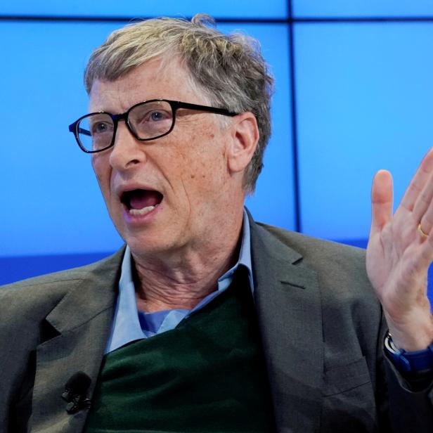 FILE PHOTO: Bill Gates, Co-Chair of Bill & Melinda Gates Foundation, attends the World Economic Forum (WEF) annual meeting in Davos