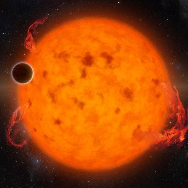 Exoplaneten können meist nur indirekt, durch Auswirkungen auf Lichtstärke oder Bewegung ihres Heimatsterns, gemessen werden