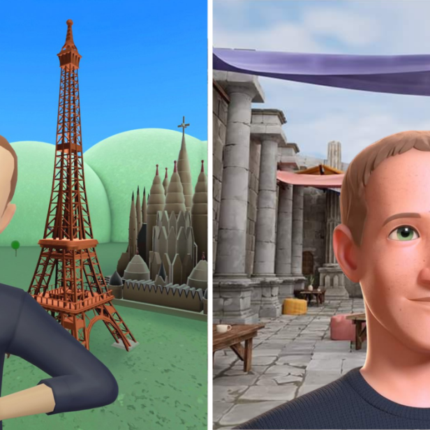 Avatar von Mark Zuckerberg in Horizons Worlds vor und nach Spott über die Qualität der Grafik