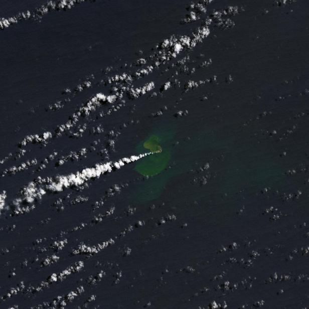 NASA entdeckt eine neue Insel im Pazifik