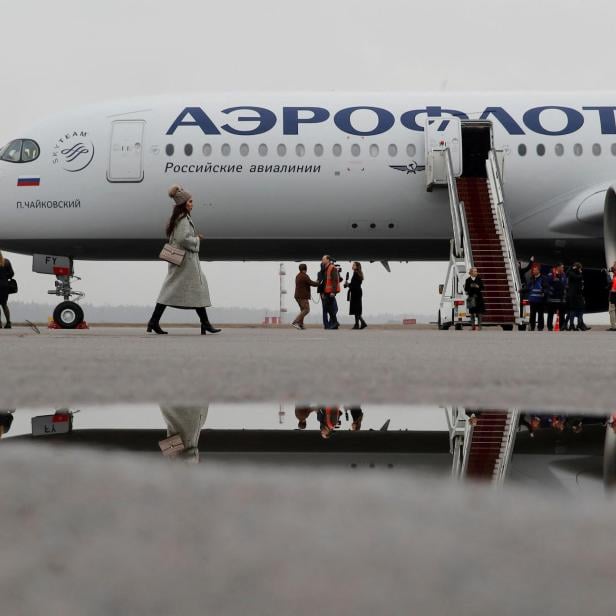Die meisten Aeroflot-Maschinen stammen von Airbus oder Boeing.