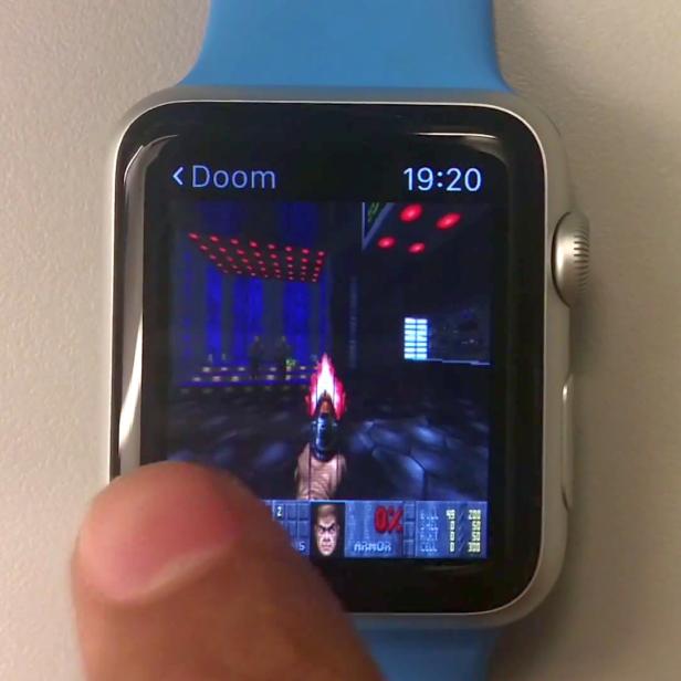 Doom auf der Apple Watch: Leider keine offizielle App