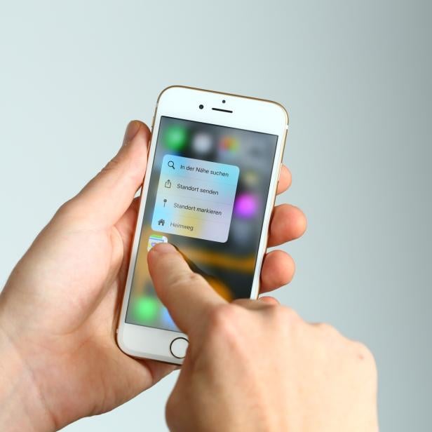 Force Touch am iPhone 6S