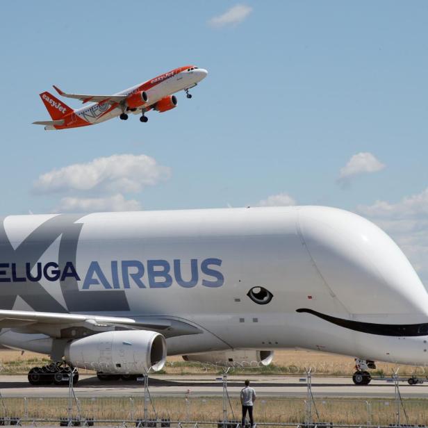 Airbus Beluga XL auf einem Flughafen