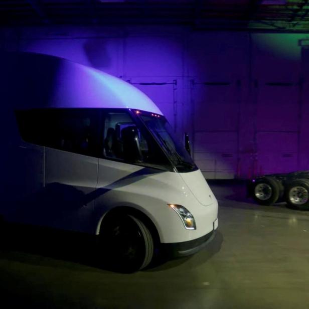 Tesla unveils its Semi truck at live-streamed event