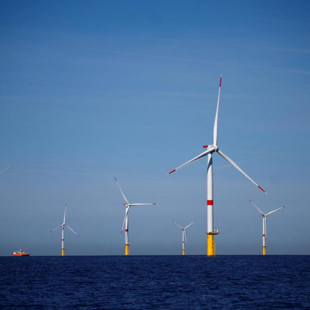 FILE PHOTO: Saint-Nazaire offshore wind farm