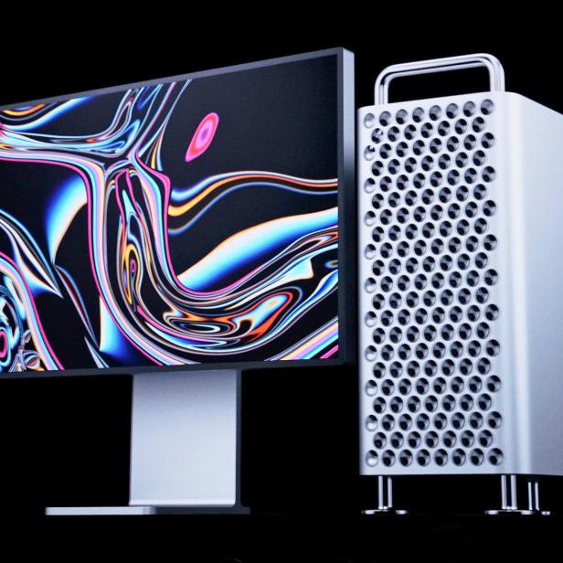 FILE PHOTO: Apple's new Mac Pro is displayed during Apple's annual Worldwide Developers Conference in San Jose