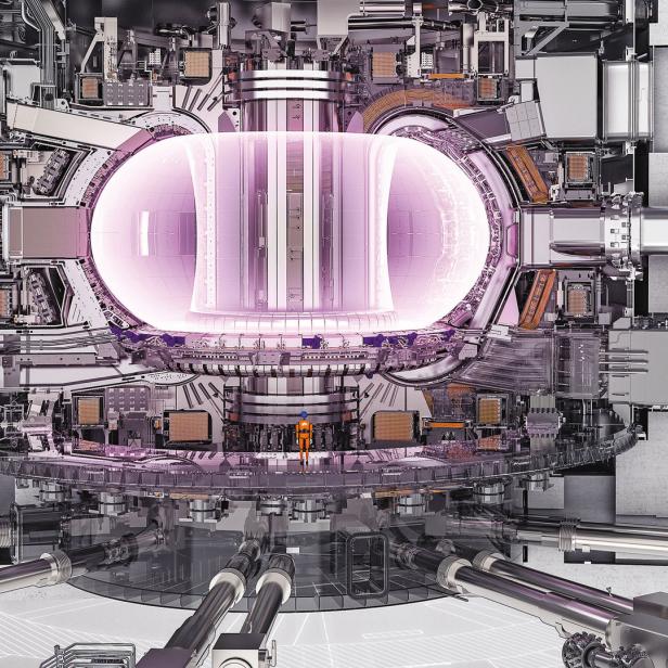 Eine wahnsinnig komplexe Maschine: ITER wird 150 Millionen Grad Celsius heißes Plasma in einem Tokamak-Reaktor erzeugen  