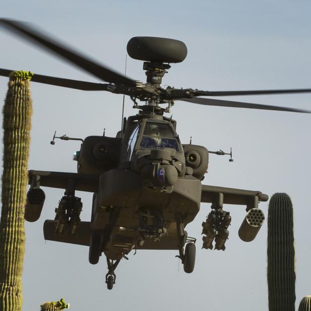 Der AH-64 Apache ist seit 1984 für die US Army im Einsatz.