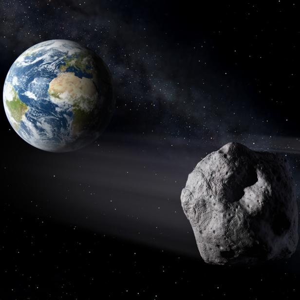 Asteroid kommt heute der Erde näher als GPS-Satelliten