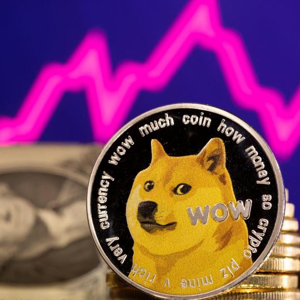 Wert von Dogecoin stieg um 10 Prozent an.