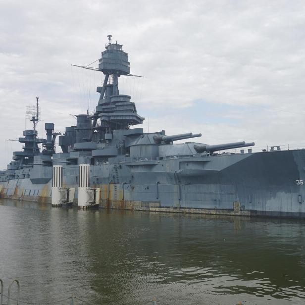 Die USS Texas ist das Schwesterschiff der USS New York