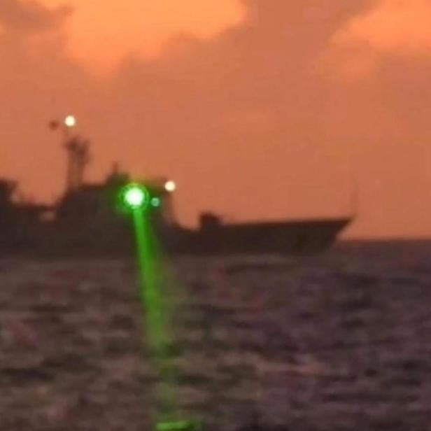 Video: China soll philippinisches Schiff mit Laser attackiert haben