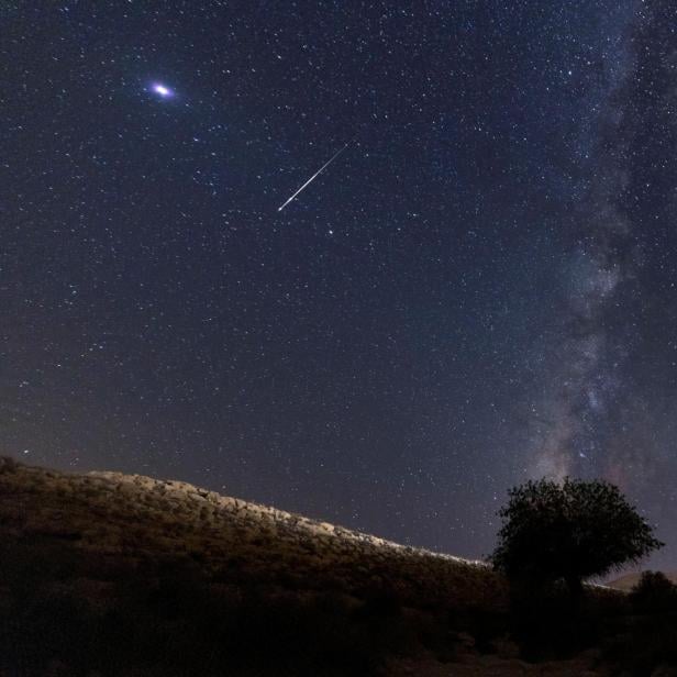 Mini-Meteorit in Italien auf Balkon aufgeschlagen (Symbolbild)