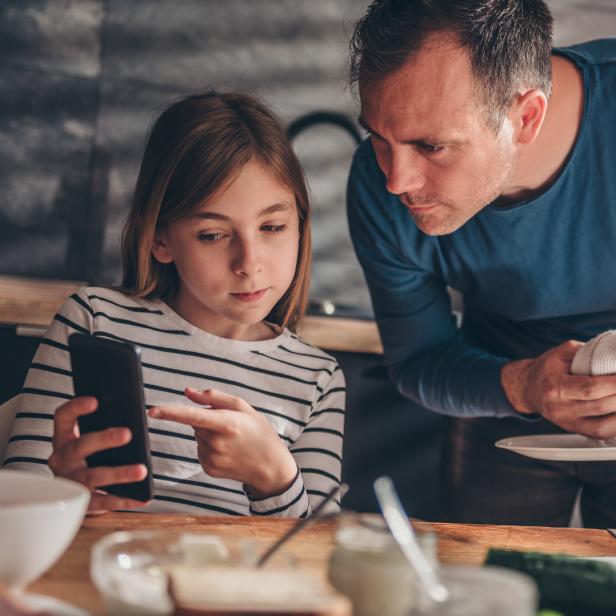 "Heast Papa, halt dich ans Rezept in der App"