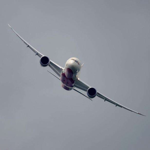 Boeing 787 Dreamliner in der Luft