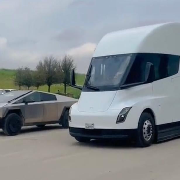 Tesla Cybertruck und Tesla Semi