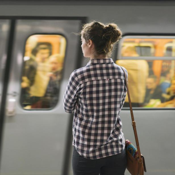 At The Subway Station