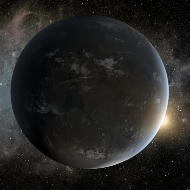 Kepler-62F ist eine Supererde, die 1.200 Lichtjahre entfernt ist