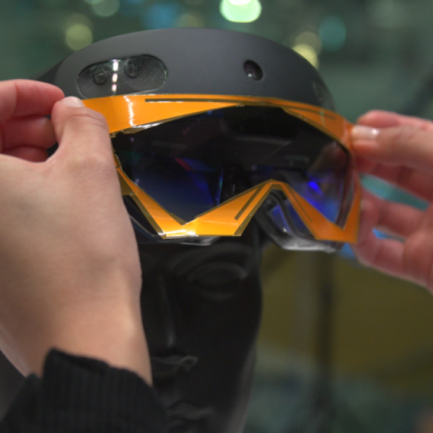 Die Technologie kommt bei Microsofts HoloLens zum Einsatz.